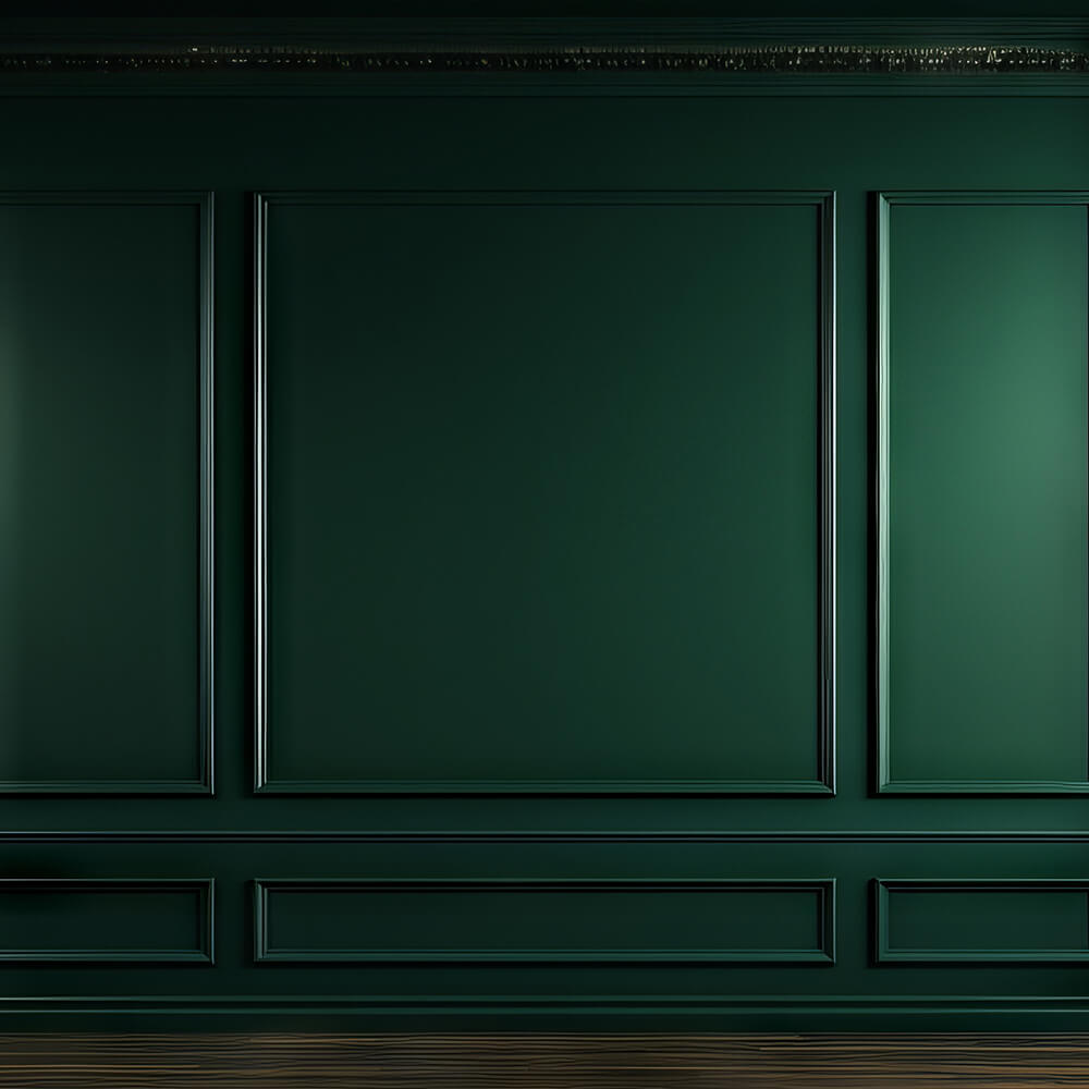 Toile de fond Moderne Classique Mur Intérieur Vert RR6-75