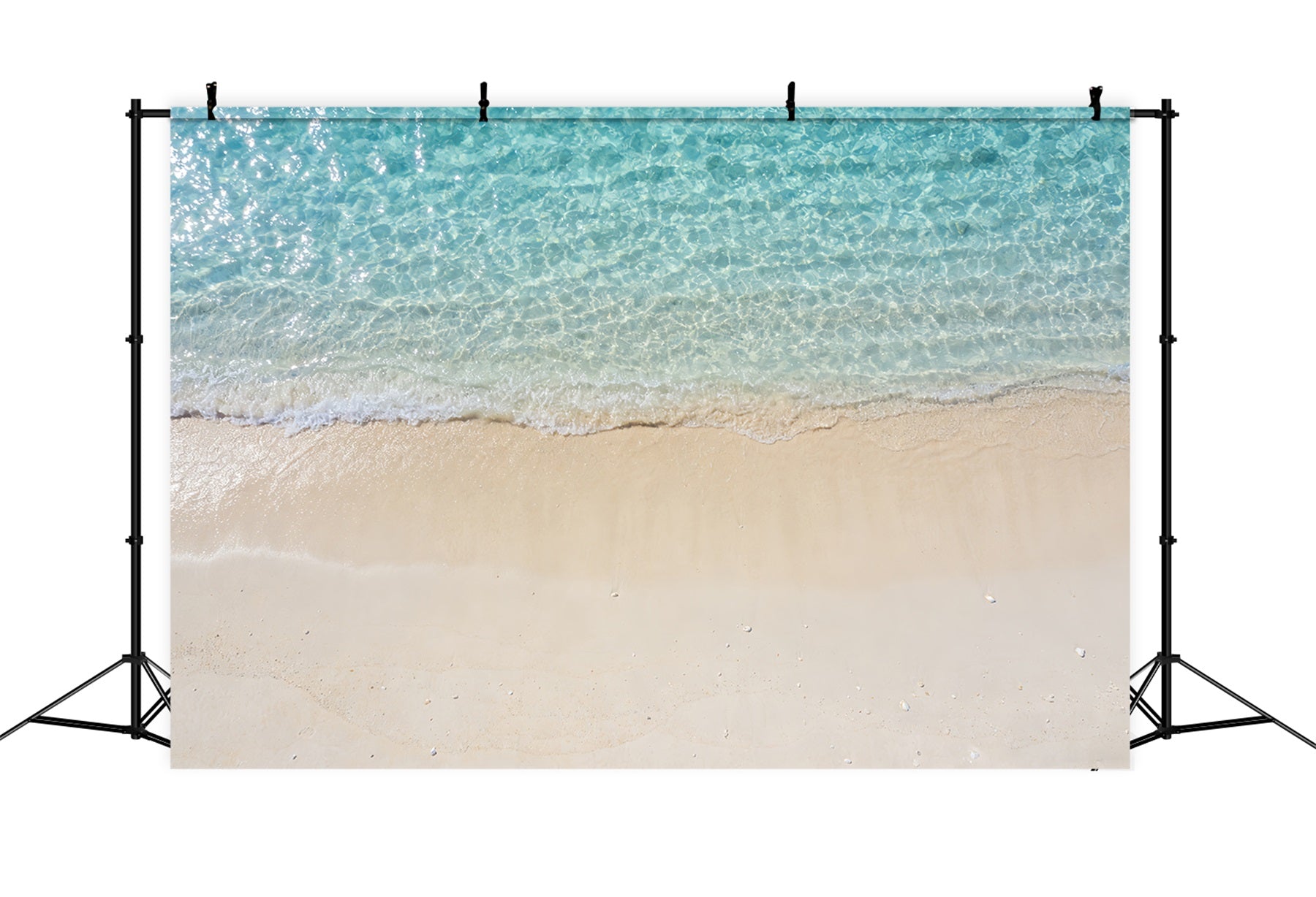 Fond Photo Mer Rivage Eau Turquoise Cristalline RR61-26
