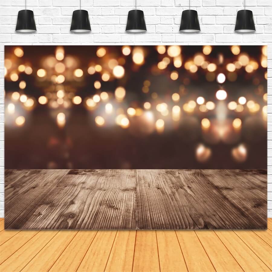 Toile de fond de photographie au sol Bokeh S-2916