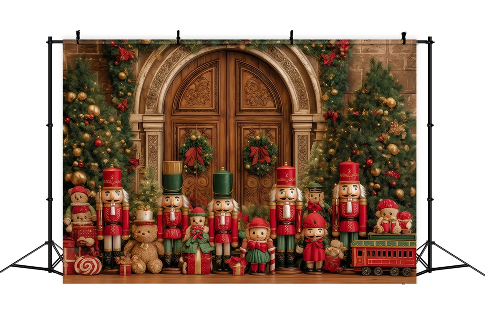 Fonds Casse-Noisette Soldat jouet Casse-Noisette Idées de fonds de Noël TWW510-85