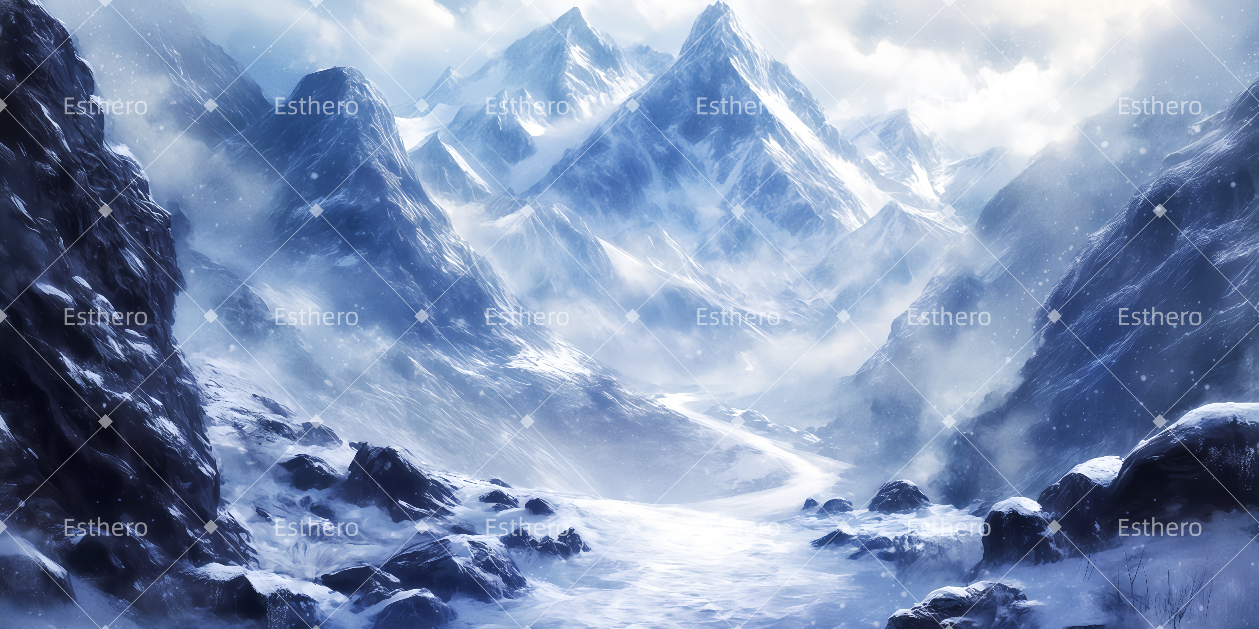 Toile de fond au Théâtre Les Alpes TWW511-T118