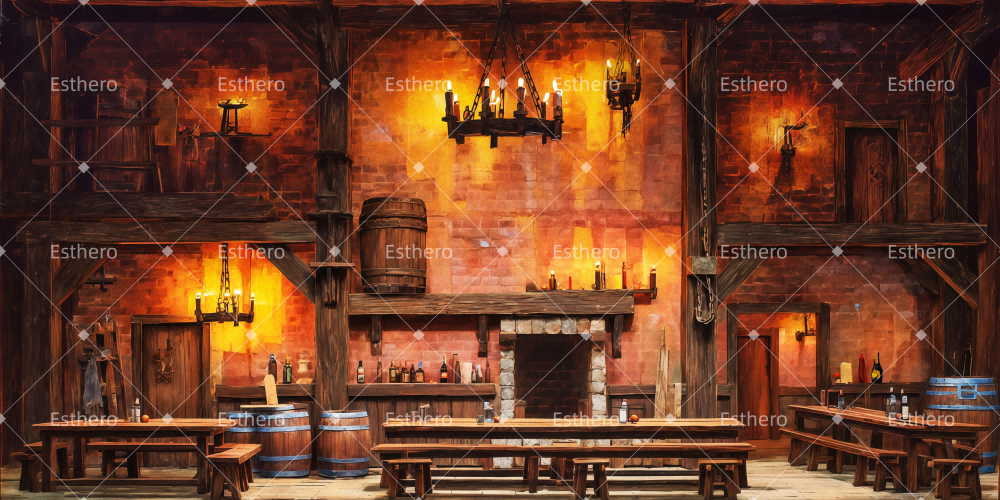 Fond de Scene Theatre La Taverne TWW511-T62