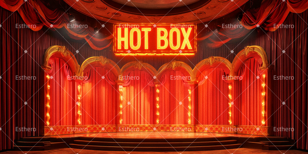 Fond de Scène Personnalisé Club Hot Box TWW511-T72