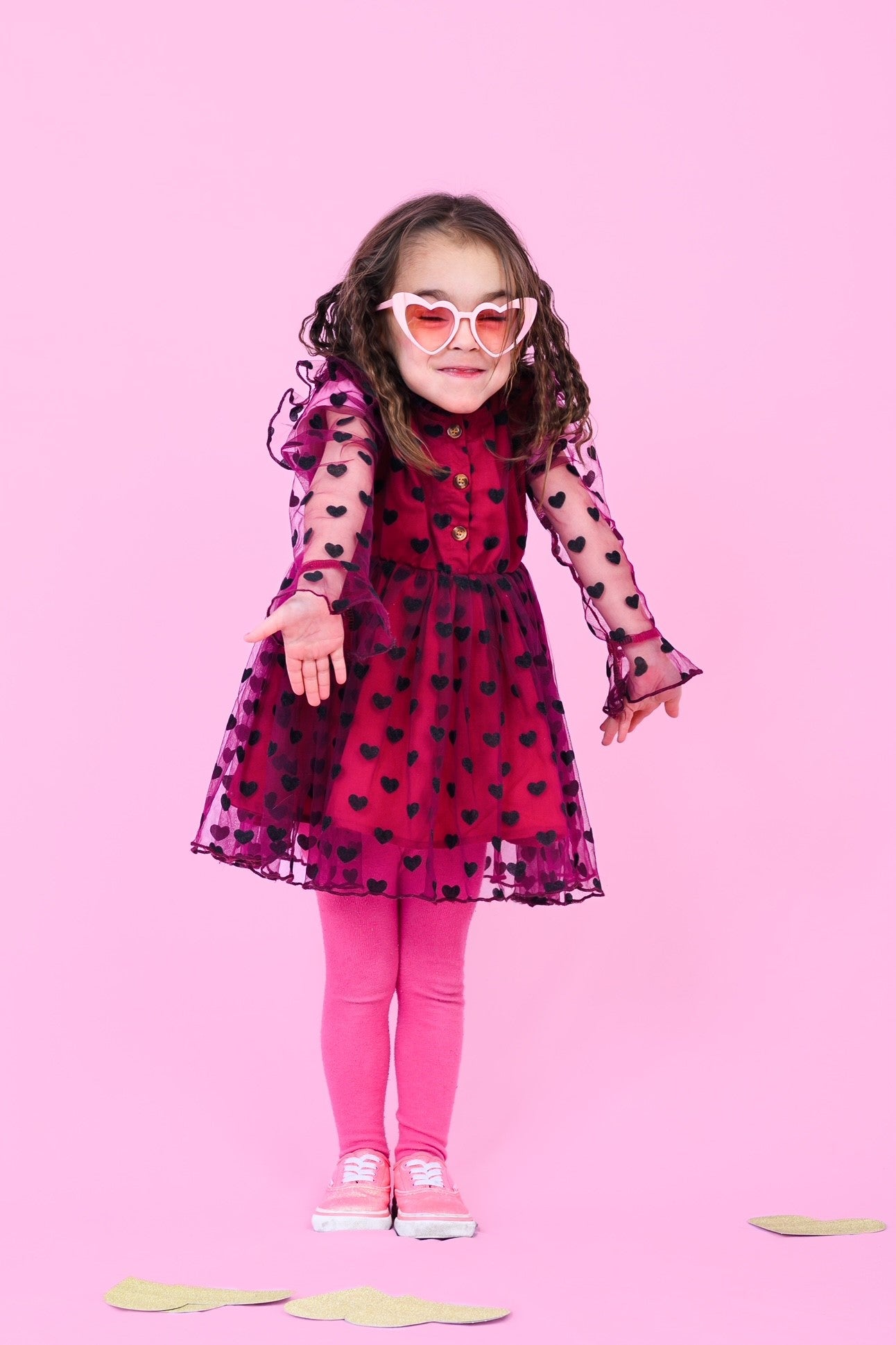 Toile de fond de photographie en mousseline rose pour Studio SC2