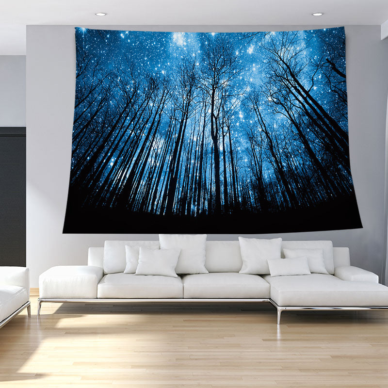 ACHETER 2 OBTENIR 1 GRATUITE  Tapisserie Personnalisée Tenture Murale pour Salon Chambre T1