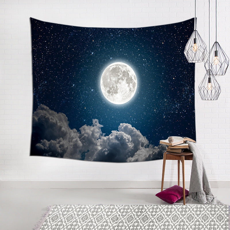 ACHETER 2 OBTENIR 1 GRATUITE  Tapisserie Personnalisée Tenture Murale pour Salon Chambre T1