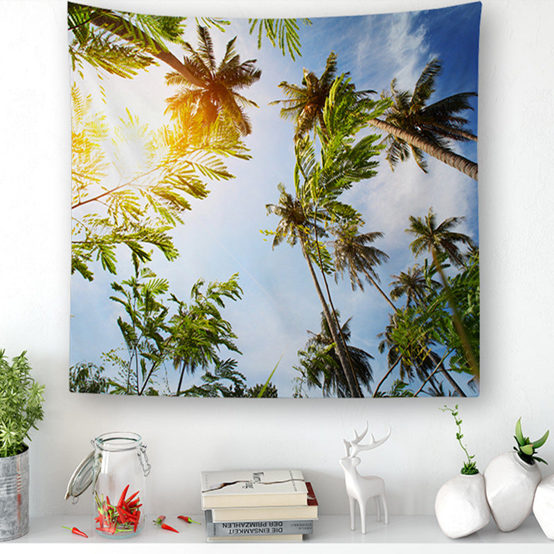 ACHETER 2 OBTENIR 1 GRATUITE  Tapisserie Personnalisée Tenture Murale pour Salon Chambre T1