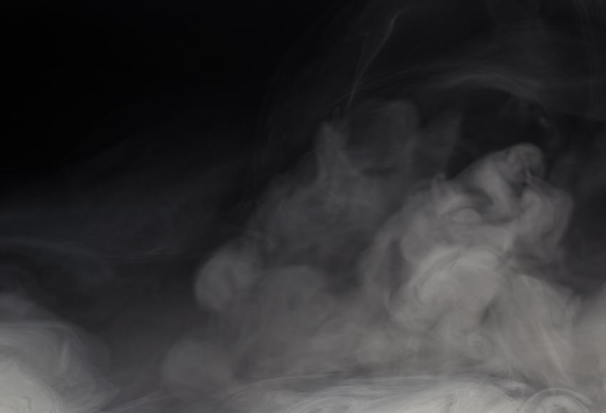 Fond Abstrait Noir Fumée Blanche pour Photo Studio D86