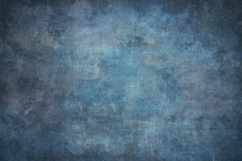 Toile de fond de séance photo de portrait de texture bleue abstraite floue DHP-187