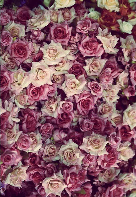 Beautiful Flowers Photography Backdrop for Events  F-2396