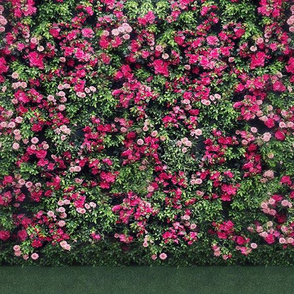 Toile de fond de fleur pour la décoration de fête G-030
