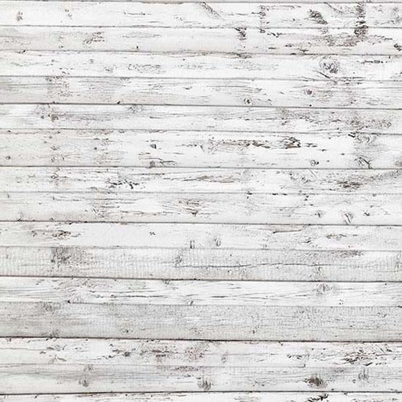 Toile de fond de cabine photo en bois blanc S-2933